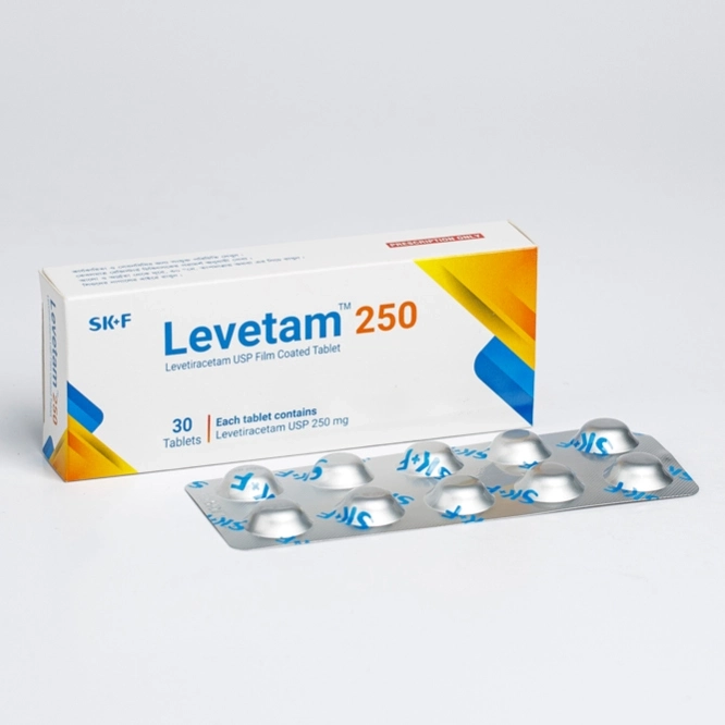 Levetam 250 mg Tablet