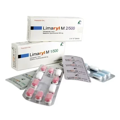 Limaryl M 1 mg+500 mg Tablet (Extended Release)