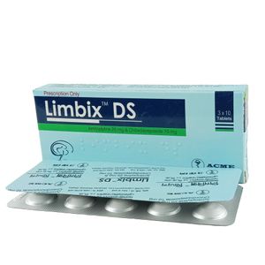 Limbix DS 25 mg+10 mg Tablet