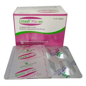 Linadi Plus 2.5 mg+500 mg Tablet