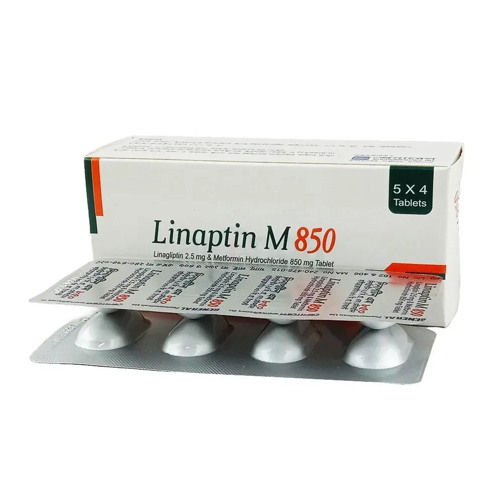 Linaptin M 2.5 mg+500 mg Tablet