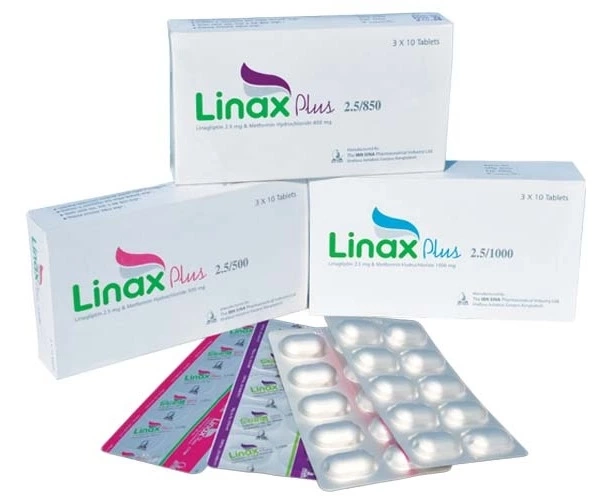 Linax Plus 2.5 mg+1000 mg Tablet