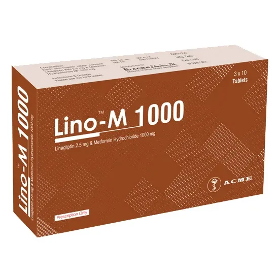 Lino-M 2.5 mg+850 mg Tablet