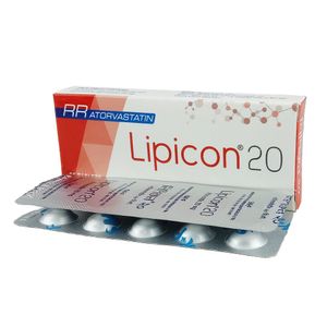 Lipicon 20 mg Tablet Lipicon 20 mg Tablet
