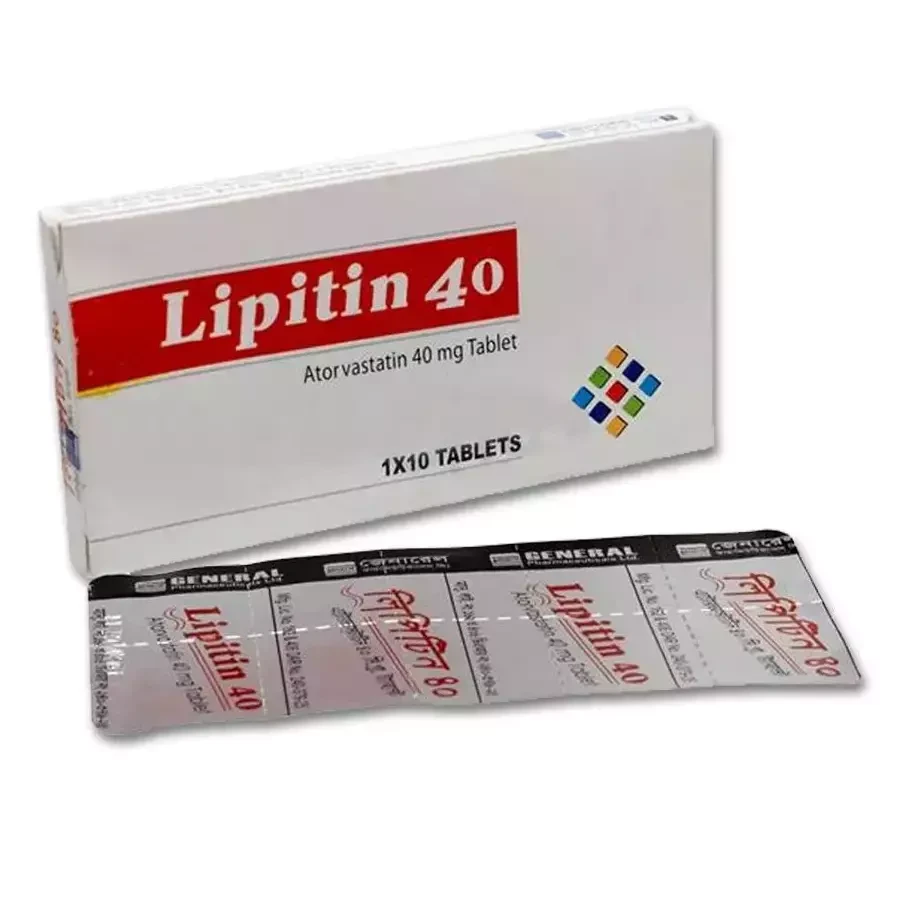 Lipitin 40 mg Tablet Lipitin 40 mg Tablet
