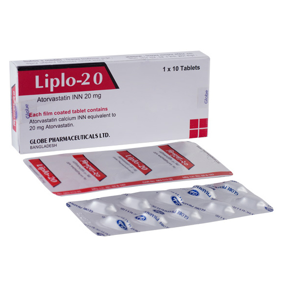 Liplo 20 mg Tablet Liplo 20 mg Tablet