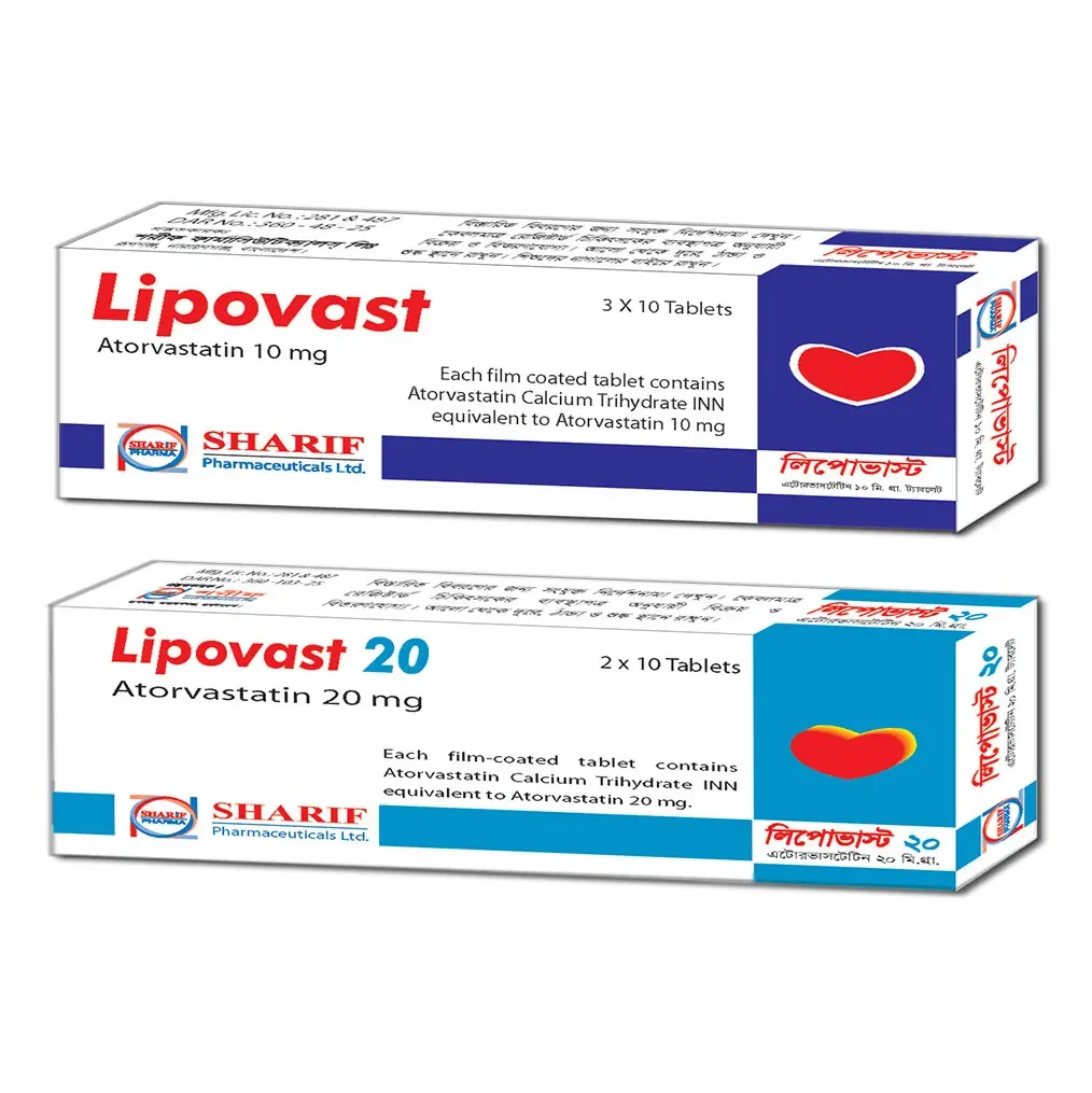 Lipovast 10 mg Tablet Lipovast 10 mg Tablet
