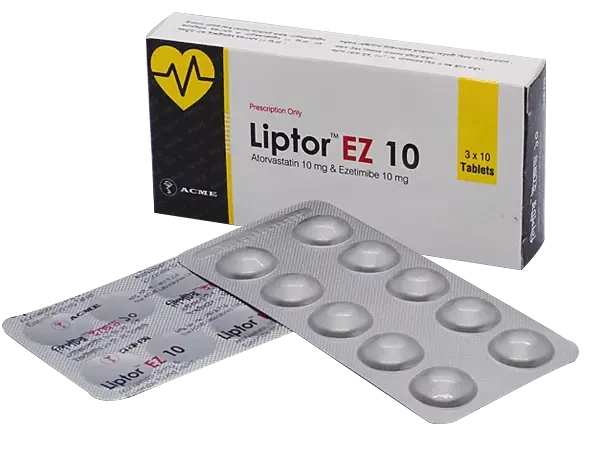 Liptor EZ 10 mg+10 mg Tablet