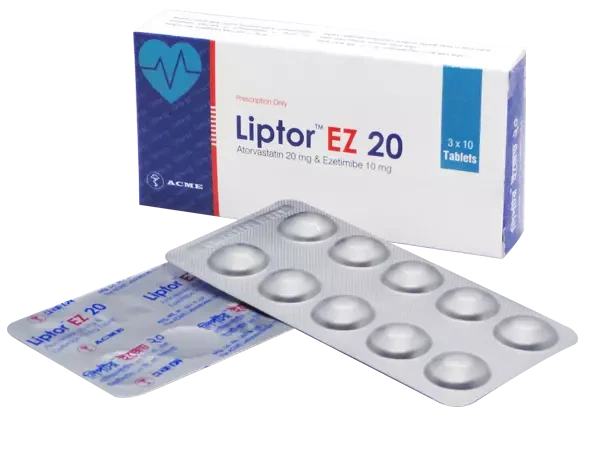 Liptor EZ 20 mg+10 mg Tablet