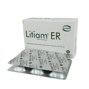 Litiam ER 400 mg Tablet (Extended Release) Litiam ER 400 mg Tablet (Extended Release)