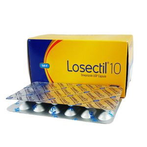 Losectil 10 mg Capsule (Enteric Coated Pellets)