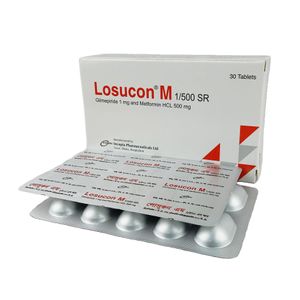 Losucon M 1 mg+500 mg Tablet (Sustained Release)