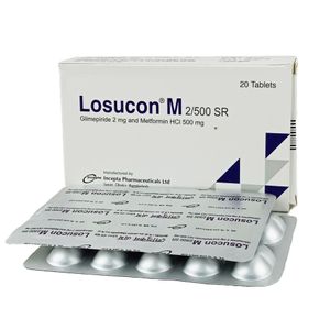 Losucon M 2 mg+500 mg Tablet (Sustained Release)