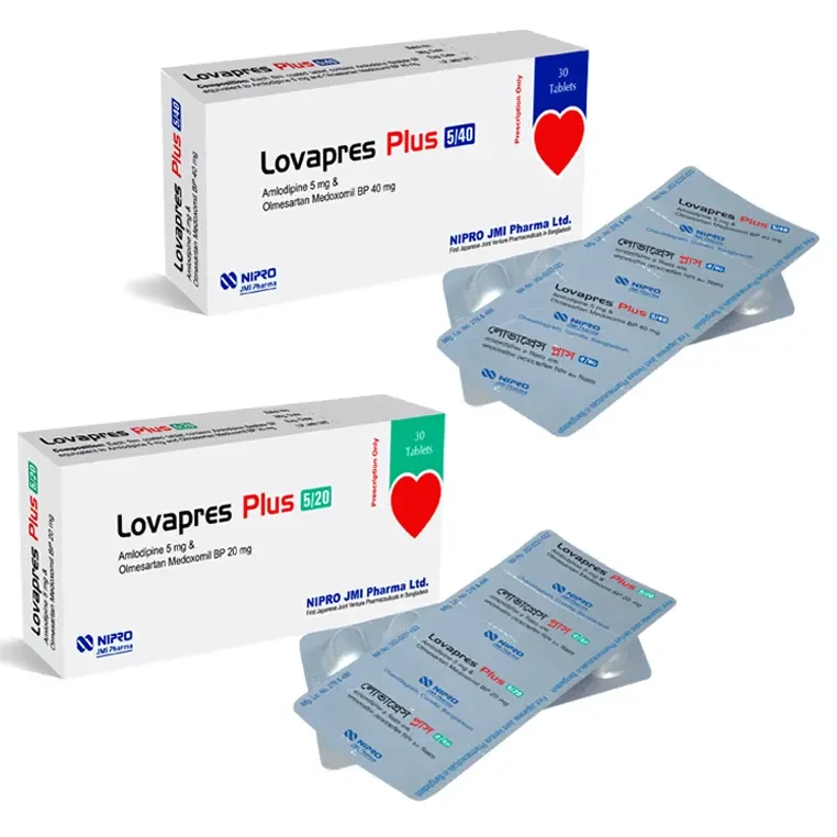 Lovapres Plus 5 mg+40 mg Tablet