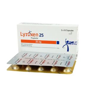 Lyroxen 25 mg Capsule