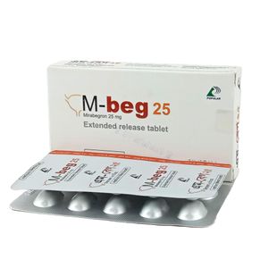 M-beg 25 mg Tablet (Extended Release)
