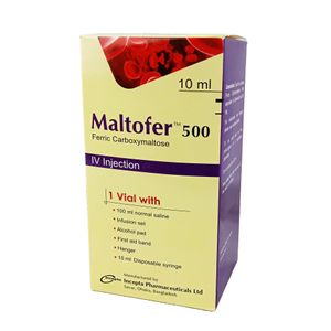 Maltofer 500 mg/10 ml IV Injection or Infusion