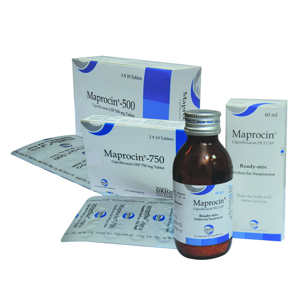 Maprocin 250 mg/5 ml Powder for Suspension