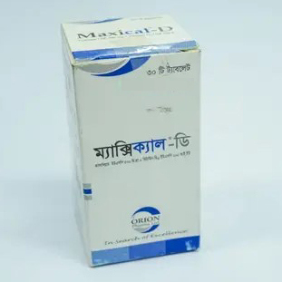 Maxical-D 500 mg+200 IU Tablet Maxical-D 500 mg+200 IU Tablet