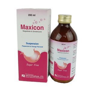 Maxicon (480 mg+20 mg)/5 ml Oral Suspension Maxicon (480 mg+20 mg)/5 ml Oral Suspension