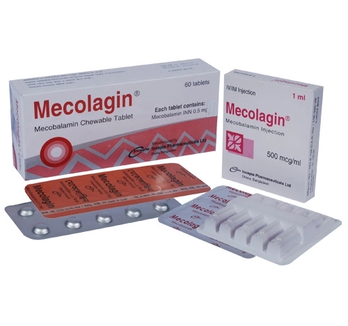 Mecolagin 500 mcg/ml IM/IV Injection