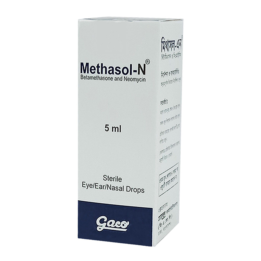 Methasol-N 0.1%+0.5% Ophthalmic Solution