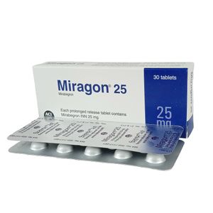 Miragon 25 mg Tablet (Prolonged Release)