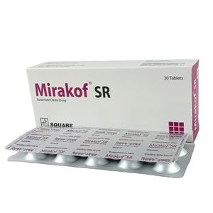 Mirakof SR 50 mg Tablet (Sustained Release) Mirakof SR 50 mg Tablet (Sustained Release)
