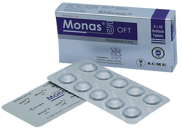 Monas OFT 4 mg Flash Tablet