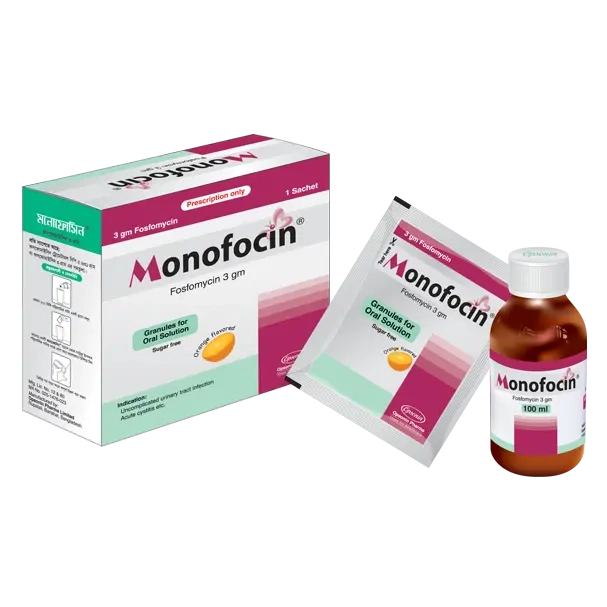 Monofocin 3 gm/sachet Oral Powder