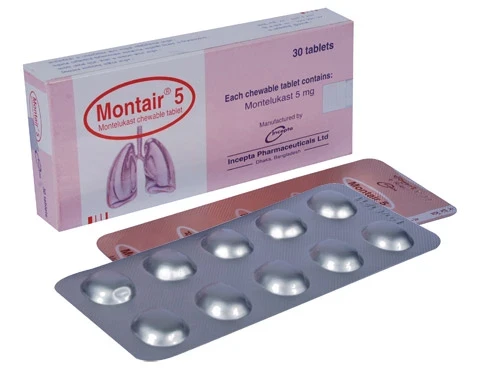 Montair 5 mg Chewable Tablet