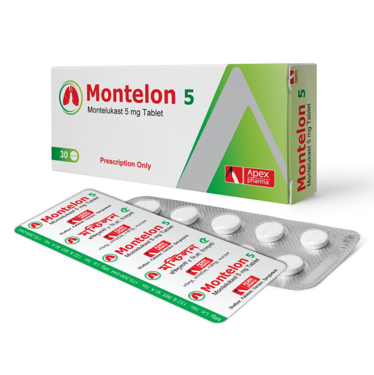 Montelon 5 mg Tablet