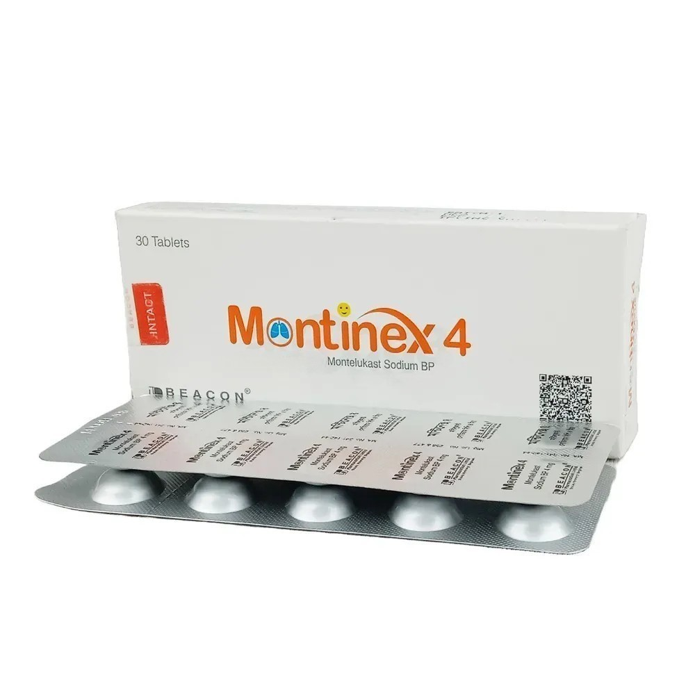 Montinex 4 mg Chewable Tablet