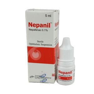 Nepanil 0.1% Ophthalmic Suspension