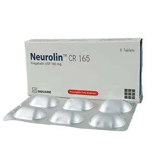 Neurolin CR 165 mg Tablet (Controlled Release) Neurolin CR 165 mg Tablet (Controlled Release)