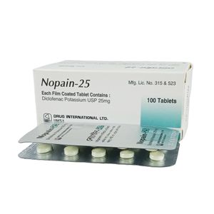 Nopain 25 mg Tablet