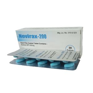 Novirax 200 mg Tablet Novirax 200 mg Tablet