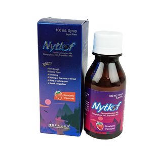 Nytkof (10 mg+30 mg+1.25 mg)/5 ml Syrup Nytkof (10 mg+30 mg+1.25 mg)/5 ml Syrup