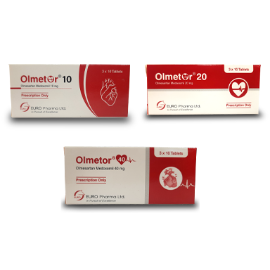 Olmetor 40 mg Tablet