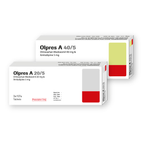 Olpres A 5 mg+20 mg Tablet