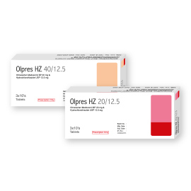 Olpres HZ 20 mg+12.5 mg Tablet