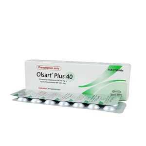 Olsart Plus 40 mg+12.5 mg Tablet