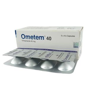 Ometem 40 mg Capsule (Delayed Release) Ometem 40 mg Capsule (Delayed Release)