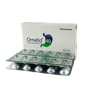 Ometid 40 mg Capsule (Delayed Release) Ometid 40 mg Capsule (Delayed Release)