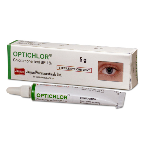 Optichlor 1% Ophthalmic Ointment Optichlor 1% Ophthalmic Ointment