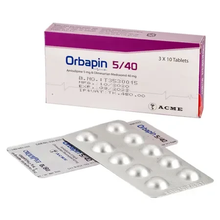 Orbapin 5 mg+20 mg Tablet Orbapin 5 mg+20 mg Tablet