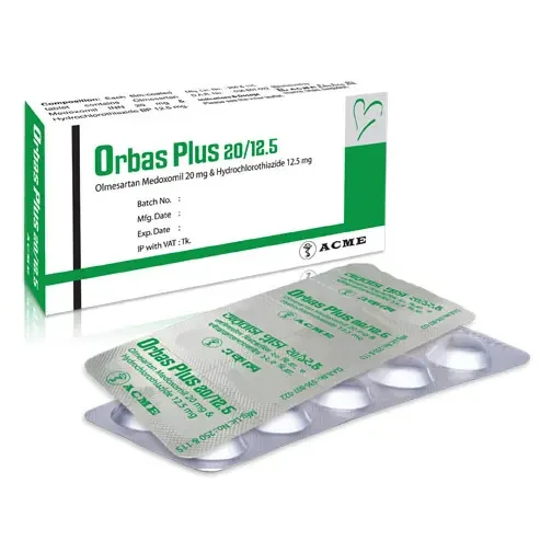 Orbas Plus 20 mg+12.5 mg Tablet
