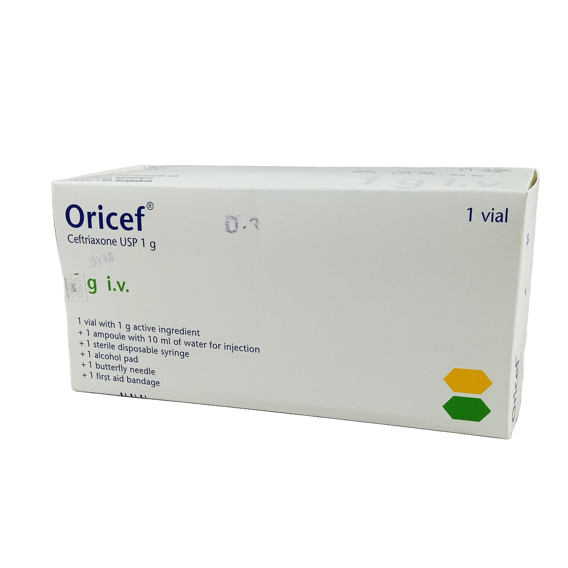 Oricef 1 gm/vial IV Injection Oricef 1 gm/vial IV Injection