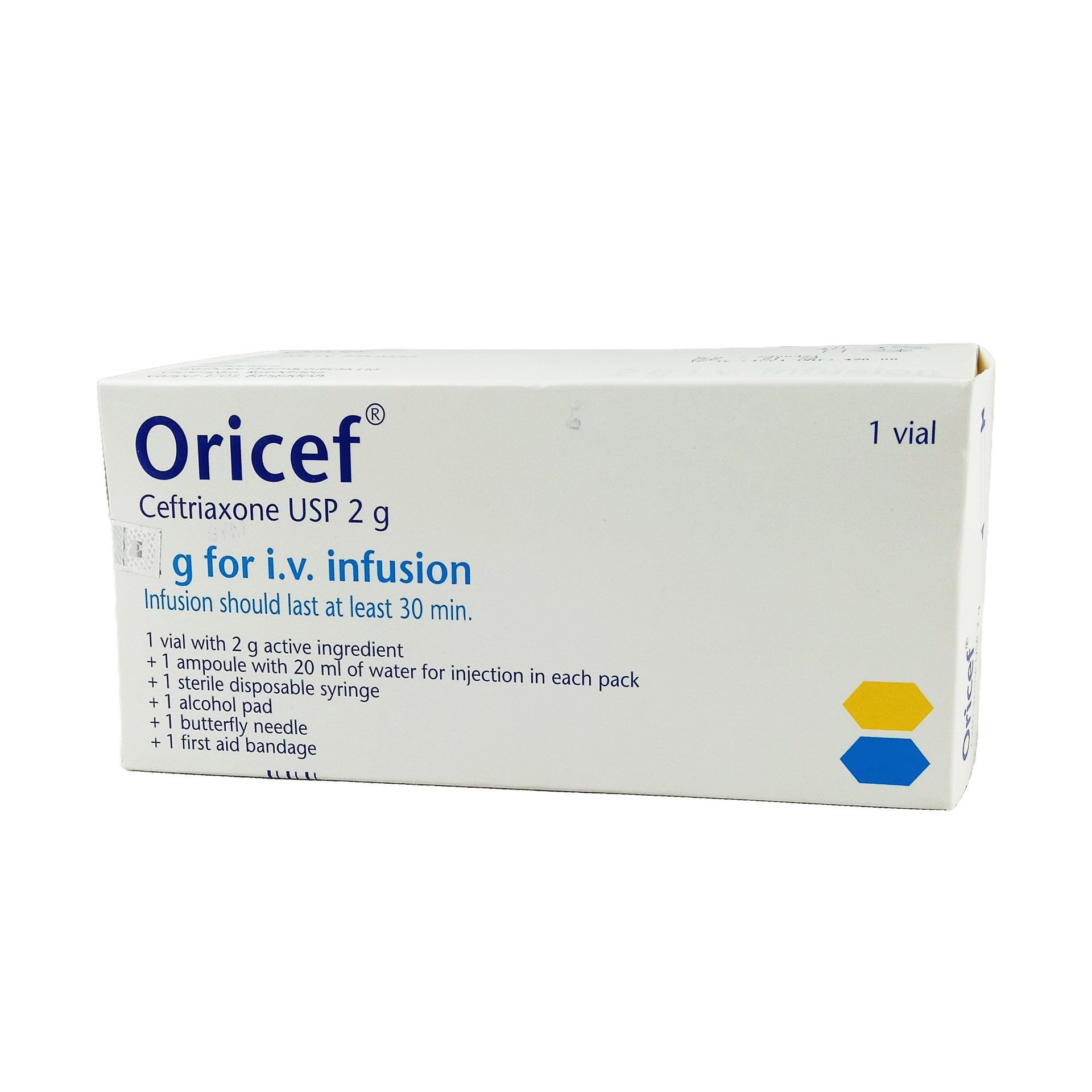 Oricef 2 gm/vial IV Injection Oricef 2 gm/vial IV Injection