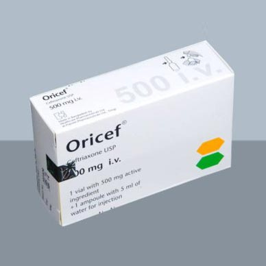Oricef 500 mg/vial IV Injection Oricef 500 mg/vial IV Injection